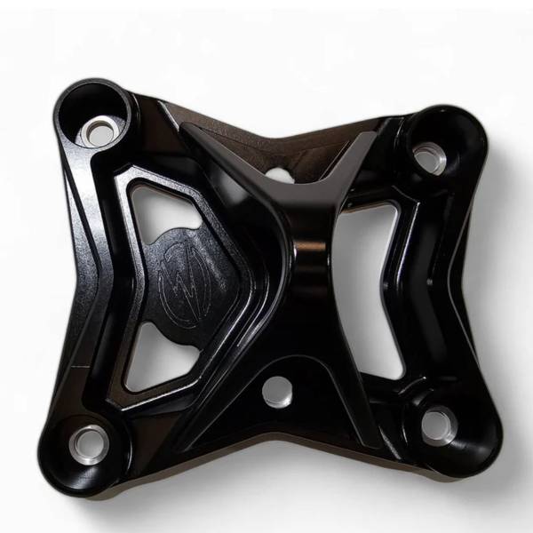 Elektric Offroad Designs - 2017-2021 Can Am X3 Maverick EOD Radius Rod Plate with Tow Hook Black