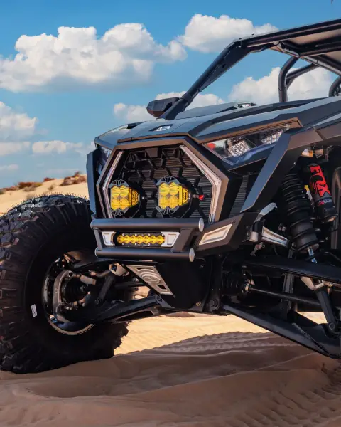 Elektric Offroad Designs - 2022 + Polaris Pro R, Pro S, Turbo R Amp Front Bumper