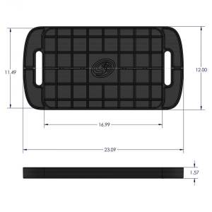 S&B - Tool Tray Silicone Large Color Charcoal S&B - Image 2