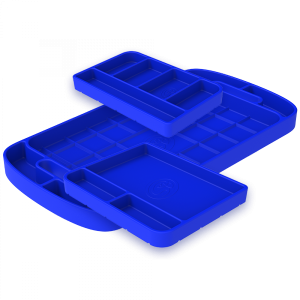 S&B - Tool Tray Silicone 3 Piece Set Color Blue S&B - Image 1