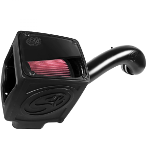 Performance - Air Intake - S&B - Cold Air Intake For 16-19 Silverado/Sierra 2500, 3500 6.0L Cotton Cleanable Red S&B