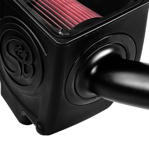 S&B - Cold Air Intake For 16-19 Silverado/Sierra 2500, 3500 6.0L Cotton Cleanable Red S&B - Image 2