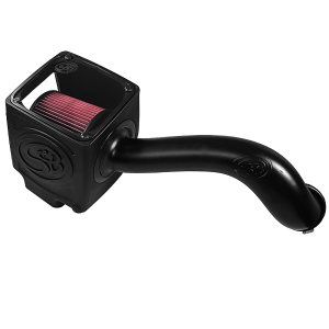 S&B - Cold Air Intake For 16-19 Silverado/Sierra 2500, 3500 6.0L Cotton Cleanable Red S&B - Image 3