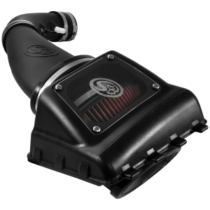 S&B - Cold Air Intake For 11-16 Ford F250, F350 V8-6.2L Oiled Cotton Cleanable Red S&B - Image 1