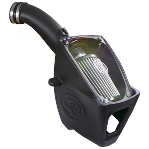 S&B - Cold Air Intake For 11-16 Ford F250 F350 V8-6.7L Powerstroke Dry Extendable White S&B - Image 11