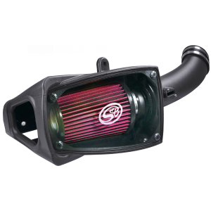 Performance - Air Intake - S&B - Cold Air Intake For 11-16 Ford F250 F350 V8-6.7L Powerstroke Cotton Cleanable Red S&B