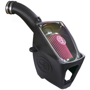 S&B - Cold Air Intake For 11-16 Ford F250 F350 V8-6.7L Powerstroke Cotton Cleanable Red S&B - Image 13