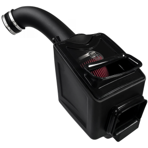S&B - Cold Air Intake For 17-19 Chevrolet Silverado GMC Sierra V8-6.6L L5P Duramax Cotton Cleanable Red S&B - Image 2