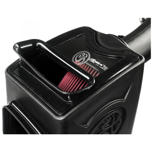S&B - Cold Air Intake For 17-19 Chevrolet Silverado GMC Sierra V8-6.6L L5P Duramax Cotton Cleanable Red S&B - Image 9
