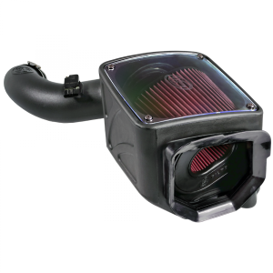 S&B - Cold Air Intake For 04-05 Chevrolet Silverado GMC Sierra V8-6.6L LLY Duramax Cotton Cleanable Red S&B - Image 7
