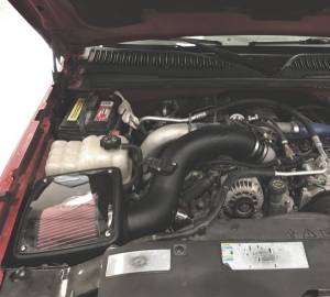 S&B - Cold Air Intake For 01-04 Chevrolet Silverado GMC Sierra V8-6.6L LB7 Duramax Cotton Cleanable Red S&B - Image 9