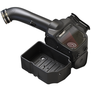 S&B - Cold Air Intake For 17-19 Ford F250 F350 V8-6.7L Powerstroke Cotton Cleanable Red S&B - Image 4