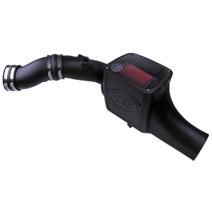 S&B - Cold Air Intake For 03-07 Ford F250 F350 F450 F550 V8-6.0L Powerstroke Cotton Cleanable Red S&B - Image 2