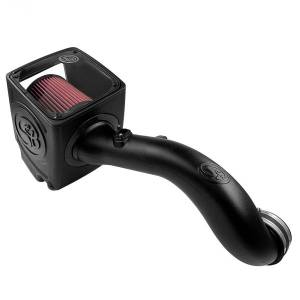 S&B - Cold Air Intake For 09-13 Chevrolet Silverado/ Sierra 2500 / 3500 6.0L Cotton Cleanable Red S&B - Image 5