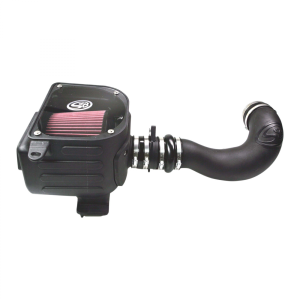 Performance - Air Intake - S&B - Cold Air Intake For 07-08 GMC Sierra 4.8L, 5.3L, 6.0L Oiled Cotton Cleanable Red S&B