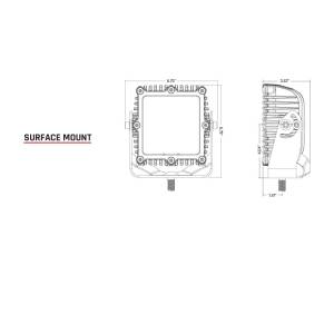 Rigid Industries - SAE Auxilary High Beam Light Pair Q-Series Pro RIGID Industries - Image 2