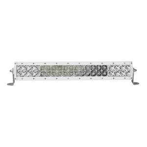 Lighting - Light Bars - Rigid Industries - 20 Inch Spot/Flood Combo Light White Housing E-Series Pro RIGID Industries
