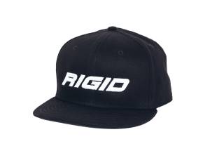 Apparel - Hats - Rigid Industries - Flat Bill Hat Embossed Black RIGID Industries