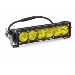 Lighting - Light Bars - Baja Designs - 10 Inch LED Light Bar Amber Lens Wide Driving OnX6 Baja Designs