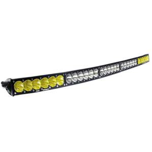 Baja Designs - 50 Inch LED Light Bar Amber/White Dual Control Pattern OnX6 Arc Series Baja Designs