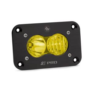 Baja Designs - LED Driving/Combo Amber Flush Mount S2 Pro Baja Designs