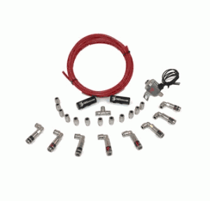 Water/Methanol Injection - Water/Methanol Kits - Nitrous Express - Nitrous Express Water-Methanol Direct Port 8 Cyl Upgrade Hardline (Nozzles Not Included) SNO-94700H