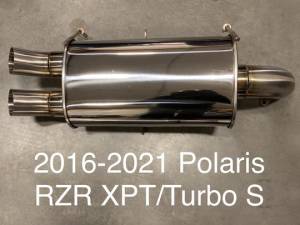 Treal Performance  - Treal Performance 2016-2021 Polaris RZR XP Turbo / S "Slip On" Exhaust System - Image 7