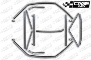 Cage WRX - "SUPER SHORTY" CAGE KIT RZR XP 1000 / XP TURBO (2014-2018) DIY KIT - Image 5