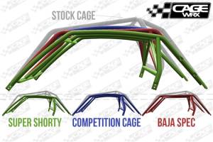 Cage WRX - "COMPETITION CAGE" CAGE KIT RZR XP 1000 / XP TURBO (2014-2018) - Image 9