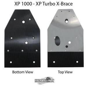 Factory UTV - Polaris XP Turbo Three Eighth UHMW Skid Plate - Image 3