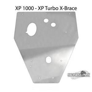 Factory UTV - Polaris XP Turbo Three Eighth UHMW Skid Plate - Image 4