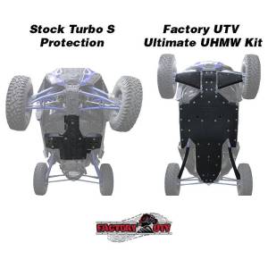Factory UTV - Polaris RZR XP Turbo S UHMW Skid Plate - Image 6