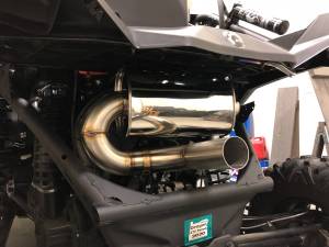 Performance - Exhaust - Treal Performance  - Treal Performance 2017-2020 Can-Am Maverick X3 "Quiet Trail" Exhaust System