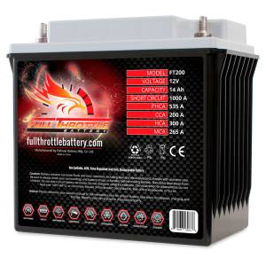 Full Throttle Battery - FT200 High-Performance AGM Battery - Image 2