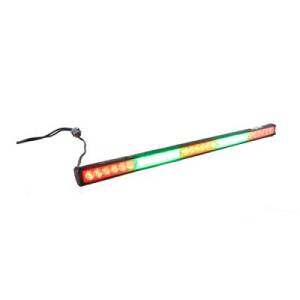 Rear Light Bar Store - Rear Chase Light 30" LED Light Bar – Baja Sur Dual Color (Green/White) - Image 1