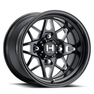 Hostile Wheels - Hostile HF14 Holeshot Black and Milled (Gloss or Satin) - Image 3
