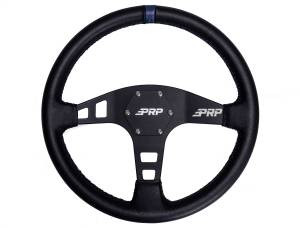 PRP Seats - PRP FLAT STEERING WHEEL – LEATHER - Image 3