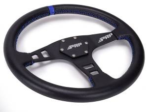 PRP Seats - PRP FLAT STEERING WHEEL – LEATHER - Image 5