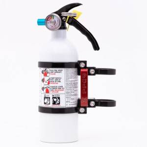 AXIA Alloys - Quick release fire extinguisher mount w/ 2lb extinguisher - Image 2