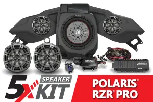 SSV Works  - 2020-2023 Polaris RZR Pro Phase X Kicker 5-Speaker Plug-&-Play System - Image 3