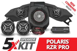 SSV Works  - 2020-2023 Polaris RZR Pro Phase X SSV 5-Speaker Plug-&-Play System for Ride Command - Image 2