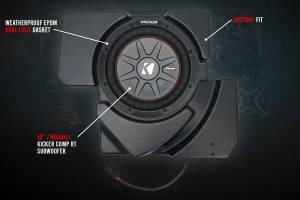 SSV Works  - 2017-2023 CanAm X3 Complete Kicker 3-Speaker Plug-and-Play System - Image 4