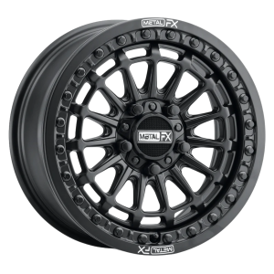 Metal FX Offroad Wheels - Polaris Pro R / Turbo R DELTA R BEADLOCK SATIN BLACK - Image 4