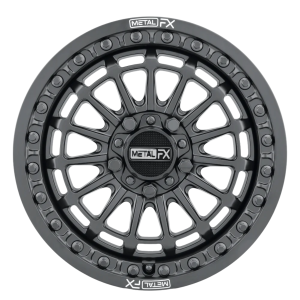 Metal FX Offroad Wheels - Polaris Pro R / Turbo R DELTA R BEADLOCK SATIN BLACK - Image 5