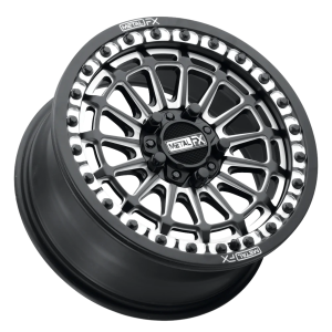 Metal FX Offroad Wheels - Polaris Pro R / Turbo R DELTA R BEADLOCK SATIN BLACK AND CONTRAST CUT - Image 5