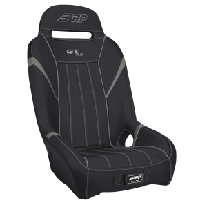 PRP Seats - GT/S.E. – 1″ XW SUSPENSION SEAT – BLACK & GREY