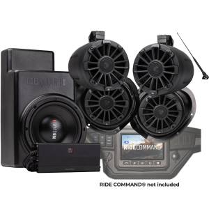 MB QUART - MBQG-STG5-RC-1 500 Watt STAGE 5 Polaris GENERAL Tuned System designed for RIDE COMMAND
