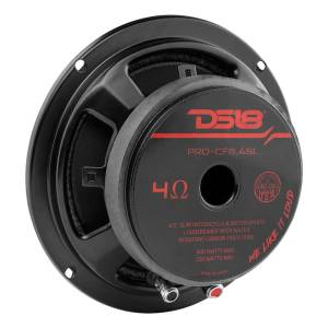 DS18 Audio - DS18 PRO-CF6.4SL PRO 6.5" Slim Carbon Fiber Water resistant Cone Mid-Bass Loudspeaker 500 Watts Max 4-Ohm - Image 4