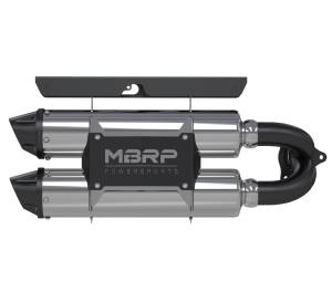 MBRP - Stacked Dual Slip-on Performance Series Polaris RZR XP Turbo / Turbo S 2016-2021 - Image 2