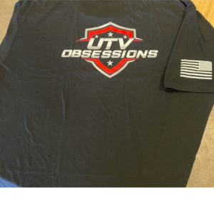 UTV Obsessions Men's Premium Red Shield T-Shirt